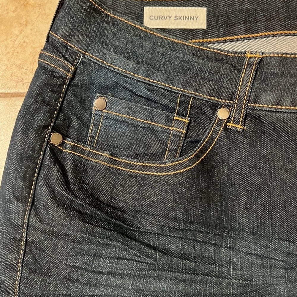 Torrid Midnight Blue Curvy Skinny Jeans - Picture 6 of 6
